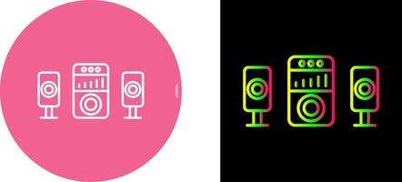 Sound System Icon Design vector