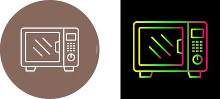 Microwave Icon Design vector