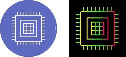 diseño de icono de procesador vector