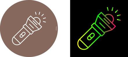 Flashlight Icon Design vector