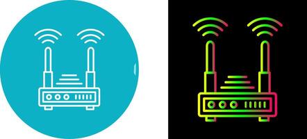 Router Icon Design vector