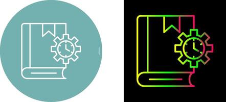 Duration Icon Design vector