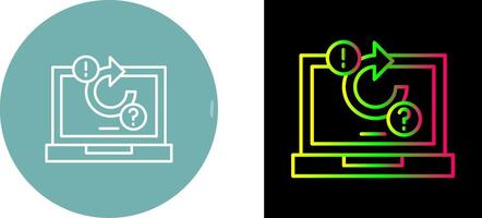 Problem solving Icon Design vector
