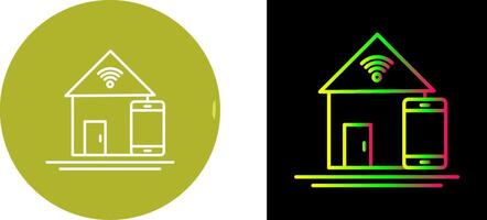 Home Automation Icon Design vector