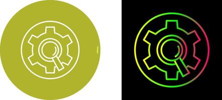 Research Icon Design vector