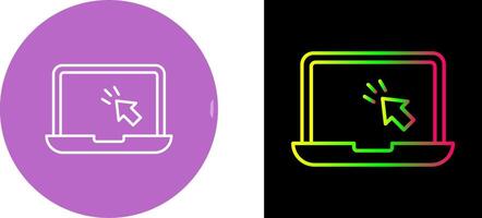 Laptop Icon Design vector