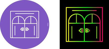 Door Icon Design vector