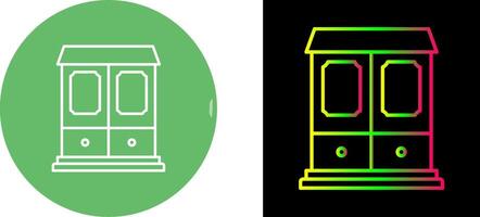 Wardrobe Icon Design vector
