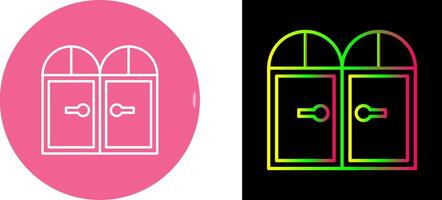 Door Icon Design vector