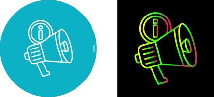 Megaphone Icon Design vector