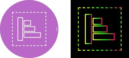 Object Alignment Icon Design vector