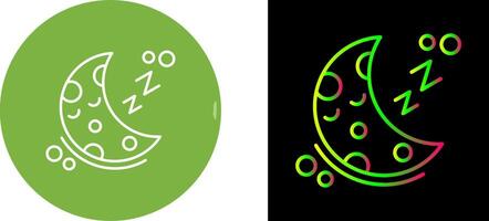 Sleeping Icon Design vector