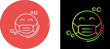 Mask Icon Design vector