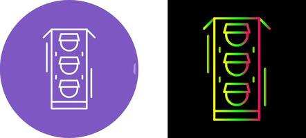Traffic Lights Icon Design vector