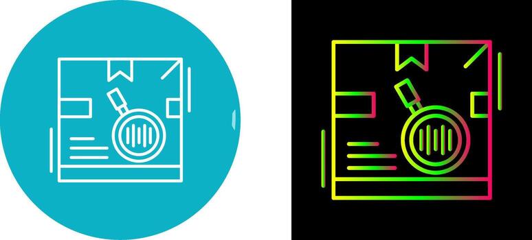 rastreo código icono diseño vector