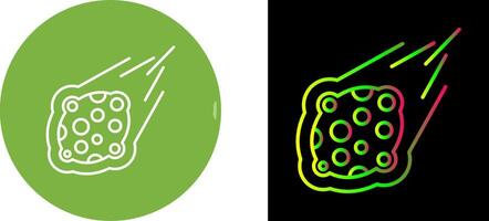 Meteorite Icon Design vector