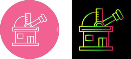 Observatory Icon Design vector