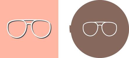 Unique Glasses Icon Design vector