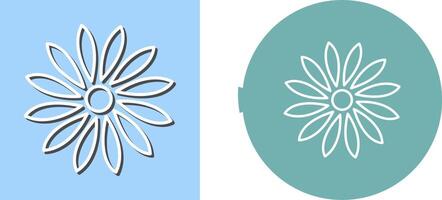 Unique Flower Icon Design vector