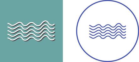 Magnetic Waves Icon Design vector