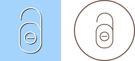 Do not Disturb Icon Design vector