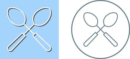 Spoons Icon Design vector