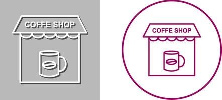 Coffee Shop Icon Design vector