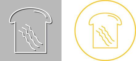 Toast Icon Design vector