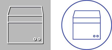 Unique Box Icon Design vector