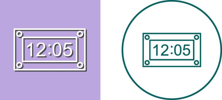 único Temporizador icono diseño vector