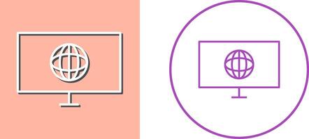 Unique Intranet Icon Design vector