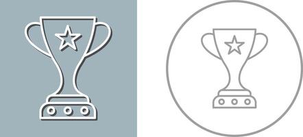 Unique Winner Icon Design vector