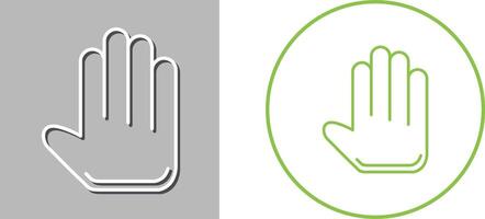 Unique Hand Tool Icon Design vector