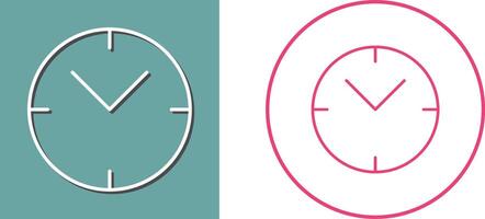 Unique Clock Icon Design vector