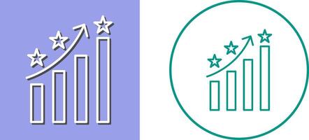 Unique Reputation Management Icon Design vector