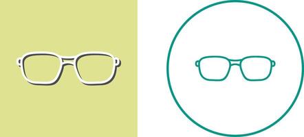 diseño de icono de gafas vector