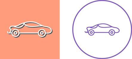 Sports Car Icon Design vector