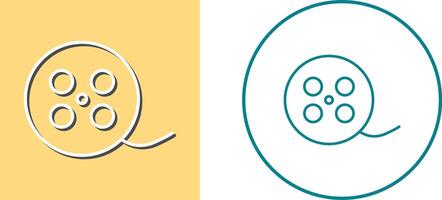 Reel Icon Design vector