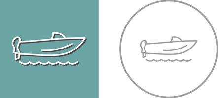 Speed Boat Icon Design vector