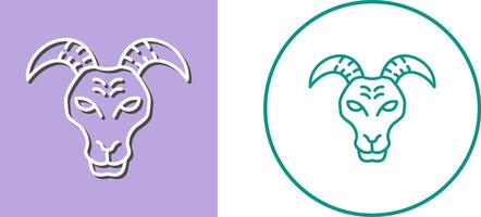 Goat Icon Design vector