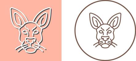 Kangaroo Icon Design vector