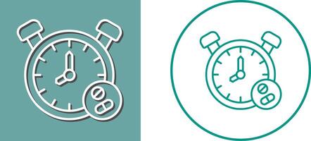Clock Icon Design vector