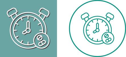 diseño de icono de reloj vector