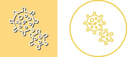Virus Icon Design vector