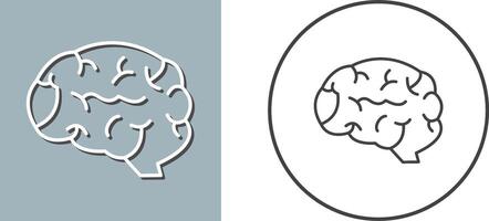 diseño de icono de cerebro vector