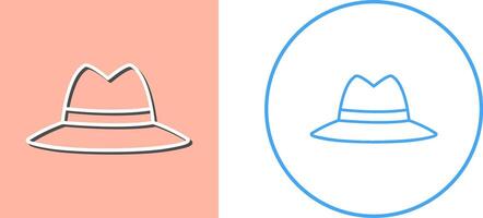 diseño de icono de sombrero vector