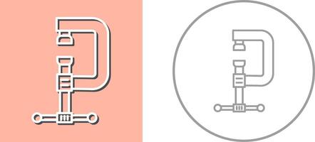 Clamp Icon Design vector