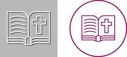 bible Icon Design vector