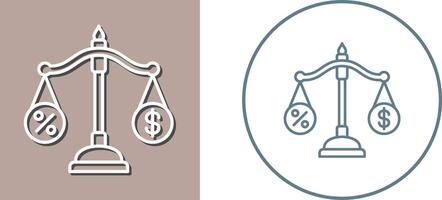 Scale Icon Design vector