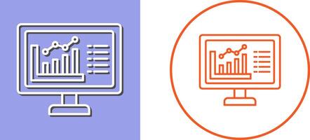 Graph Icon Design vector